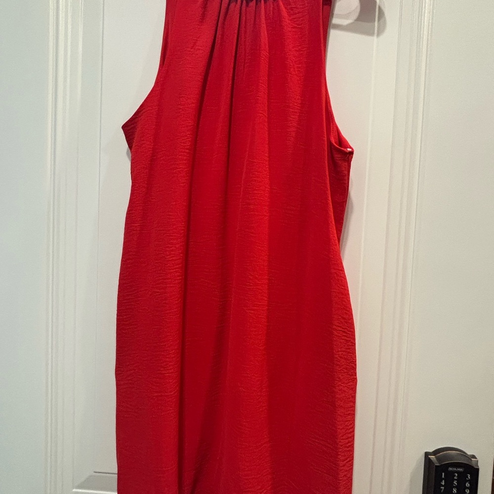 Chic Backless Red Dress